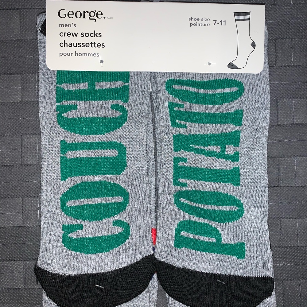 Men’s Funny Novelty Sport Socks 2-Pair “COUCH POTATO”